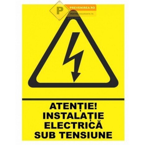 Indicator pentru instalatia electrica sub tensiune